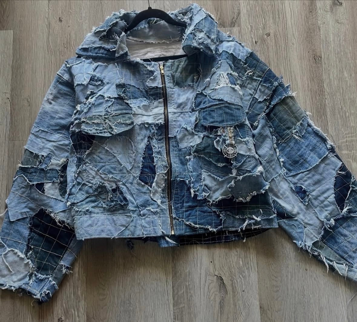 Artifact 023: Denim Patchwork Jacket