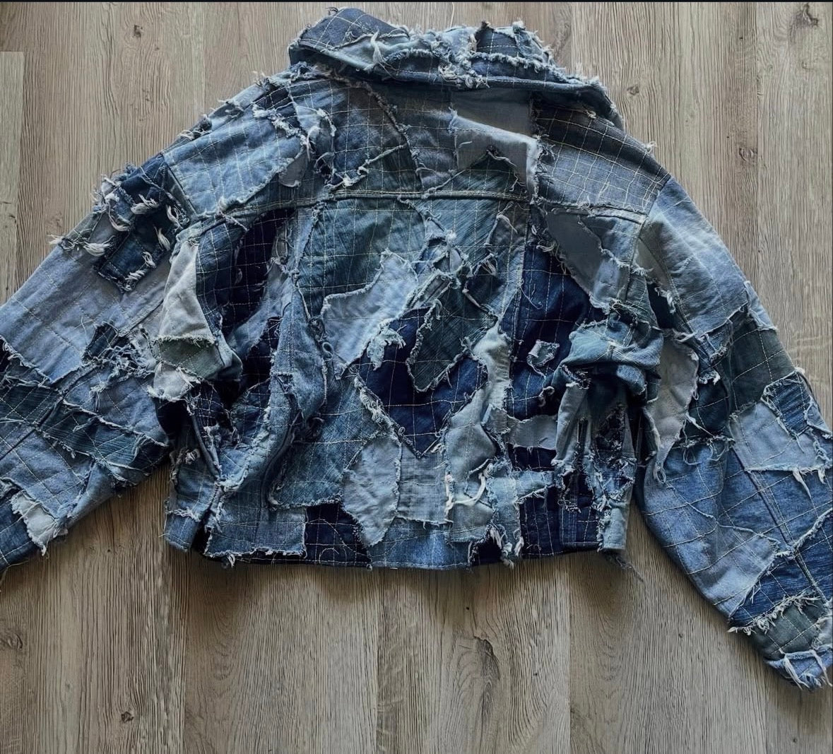 Artifact 023: Denim Patchwork Jacket